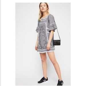 Free people Plaid Dress